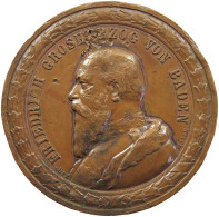 BADEN DURLACH MEDAILLE  Friedrich II. 1907-1918 FÜR TREUE ARBEIT GÖTZ #sm05 0995 - Other & Unclassified