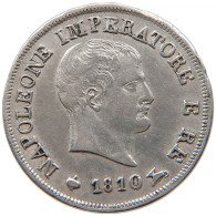 ITALY STATES NAPOLEON I. 10 SOLDI 1810 M Napoleon I. (1804-1814, 1815) #t022 0505 - Napoleonische