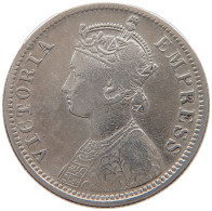 INDIA BRITISH 1/4 RUPEE 1881 B Victoria 1837-1901 #t024 0047 - Inde