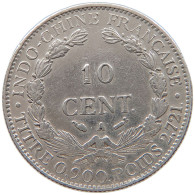 INDOCHINA 10 CENTIMES 1894  #t022 0593 - French Indochina