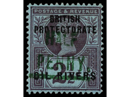 * COSTA DE NIGER. 1893. PROTECTORATE. 1/2 P. Green On 2 P. Yv. 8a Cat. 350€. SG.11. - Other & Unclassified