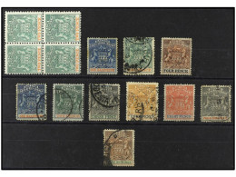 */° RHODESIA. 1892. SEVEN Values, Complete Set. 8 P. Mint, Rest Used. Duplicates Included. Yv. 16/22 Cat. 200€. SG.18/26 - Sonstige & Ohne Zuordnung