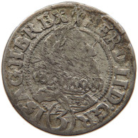 HAUS HABSBURG 3 KREUZER 1629 BRESLAU Ferdinand II. (1619 - 1637) #t028 0231 - Autriche