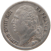 FRANCE 1/2 FRANC 1824 A LOUIS XVIII. (1814, 1815-1824) #t024 0309 - 1/2 Franc
