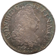 FRANCE ECU 1691 A PARIS  Louis XIV. (1643–1715) OVERSTRUCK #t029 0015 - 1643-1715 Lodewijk XIV De Zonnekoning