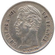 FRANCE 1/4 FRANC 1827 A Charles X. (1824-1830) #t022 0433 - 1/4 Francs