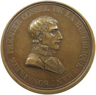 FRANCE MEDAILLE 1802-3 Napoleon I. (1804-1814, 1815) PAIX DE LUNEVILLE #sm05 0981 - Monarchia / Nobiltà