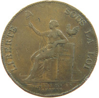 FRANCE 2 SOLS 1791 MONNERON #sm05 1029 - 1791-1792 Constitution