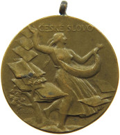 CZECHOSLOVAKIA MEDAL  ČESKÉ SLOVO BRŮCHA #sm05 0975 - Tchécoslovaquie