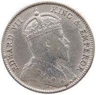 STRAITS SETTLEMENTS 10 CENTS 1910 Edward VII. (1901 - 1910) #t022 0523 - Colonias