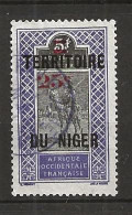 NIGER 1921 . N° 17 . Oblitéré . - Usados