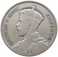 NEW ZEALAND 1/2 HALF CROWN 1934 George V. (1910-1936) #t023 0303 - Nieuw-Zeeland