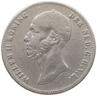 NETHERLANDS 1/2 GULDEN 1848 WILLEM II. 1840-1849 #t022 0687 - 1840-1849: Willem II.