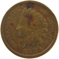 UNITED STATES OF AMERICA CENT 1896 INDIAN HEAD #t024 0147 - 1859-1909: Indian Head