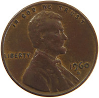 UNITED STATES OF AMERICA CENT 1960 D SMALL DATE LINCOLN MEMORIAL #t024 0151 - 1959-…: Lincoln, Memorial Reverse