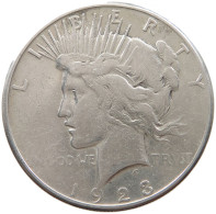 UNITED STATES OF AMERICA DOLLAR 1923 S PEACE #t025 0025 - 1921-1935: Peace (Paix)
