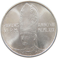 VATICAN 500 LIRE 1969 PAUL VI. 1963-1978 #t026 0127 - Vatican
