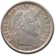 UNITED STATES OF AMERICA DIME 1899 BARBER #t027 0075 - 1892-1916: Barber