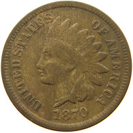 UNITED STATES OF AMERICA CENT 1870 INDIAN HEAD #t027 0475 - 1859-1909: Indian Head