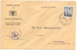 Omslag Enveloppe - Gemeentebestuur Zwevegem - Enveloppes