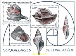 602615 MNH ANTARTIDA FRANCESA 2019 CONCHAS DE TIERRA ADÉLIE - Nuevos