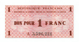 FRANCE - Bon Pour 1 Franc (Prisonniers De Guerre), UNC (F011) - Autres & Non Classés