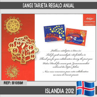 B1059# Islandia 2012 [ANG] Regalo Anual (N) - Cartes-maximum