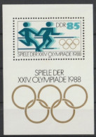 MiNr. 3189 (Block 94) Deutschland Deutsche Demokratische Republik    Blockausgabe, Staffellauf - 1981-1990