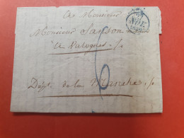 Lettre  Avec Texte De Paris Pour Valognes En 1830 - Ref  2854 - 1801-1848: Precursores XIX