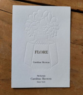 Carte Carolina Herrera Flore - Modern (ab 1961)