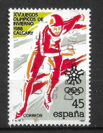 ESPAGNE N°  2548   "  J.O CALGARYN " - Used Stamps