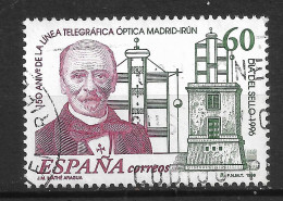 ESPAGNE N°  2995  "  JOURNÉE DU TIMBRE " - Used Stamps