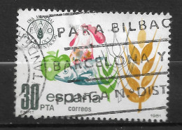 ESPAGNE N°  2257  " ALIMENTATION " - Used Stamps