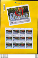 PB 190 Brazil Personalized Stamp I Love Muriae City 2020 Sheet G - Personalized Stamps