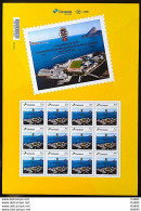 PB 187 Brazil Personalized Stamp Submarine Base Barao De Teffe Navy Military 2020 Sheet G - Gepersonaliseerde Postzegels