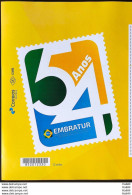 PB 181 Brazil Personalized Stamp Embratur Tourism 2020 Vignette G - Sellos Personalizados