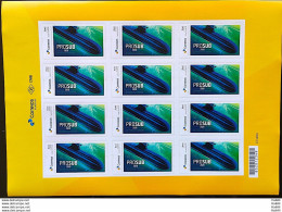 PB 185 Brazil Personalized Stamp Submarine Integration Tonelero Military Ship 2020 Sheet G - Sellos Personalizados