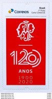PB 179 Brazil Personalized Stamp Paulistano Athletic Club 2020 - Gepersonaliseerde Postzegels