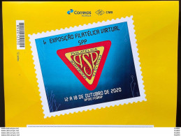 PB 177 Brazil Personalized Stamp Virtual Philatelic Exposition SPP 2020 Vignette G - Gepersonaliseerde Postzegels