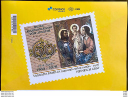 PB 170 Brazil Personalized Stamp Archdiocesan Museum São Joaquim Religion 2020 Vignette G - Gepersonaliseerde Postzegels