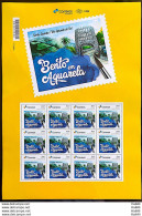 PB 169 Brazil Personalized Stamp Bento In Watercolor Serra Gaucha 2020 Sheet G - Personalisiert