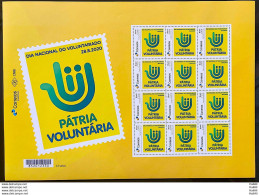 PB 168 Brazil Personalized Stamp Voluntary Homeland National Volunteer Day 2020 Sheet G - Personalized Stamps