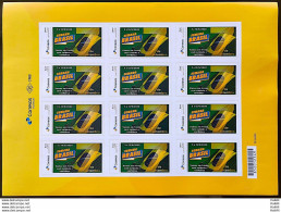 PB 167 Brazil Personalized Stamp Brazil Week 2020 Sheet G - Personalisiert