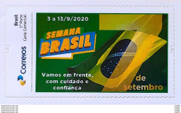 PB 167 Brazil Personalized Stamp Brazil Week 2020 - Personnalisés