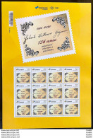 PB 165 Brazil Personalized Stamp Goyano Literary Office 2020 Sheet G - Gepersonaliseerde Postzegels