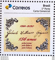 PB 165 Brazil Personalized Stamp Goyano Literary Office 2020 - Gepersonaliseerde Postzegels