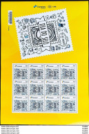 PB 163 Brazil Personalized Stamp Stamp Day Postal Service 2020 Sheet G - Gepersonaliseerde Postzegels
