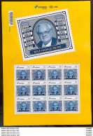 PB 164 Brazil Personalized Stamp Great Names Of Brazilian Philately Rolf Harald Meyer 2020 Sheet G - Personalized Stamps