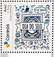 PB 163 Brazil Personalized Stamp Stamp Day Postal Service 2020 - Personalisiert
