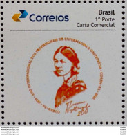 PB 159 Brazil Personalized Stamp Nurse Florence Nightingale Nursing Health COREN Bahia 2020 - Sellos Personalizados